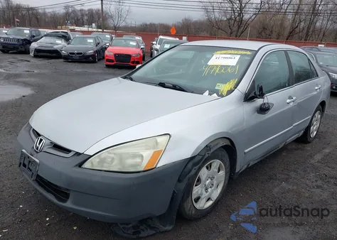 2005 Honda Accord 2.4 Lx from USA, damaged, VIN 1HGCM554X5A193304